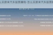 怎么买蔚来汽车股票赚钱-怎么买蔚来汽车股票赚钱快