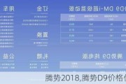 腾势2018,腾势D9价格优惠多少