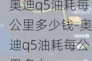 奥迪q5油耗每公里多少钱-奥迪q5油耗每公里多少