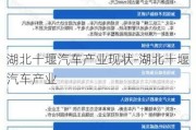 湖北十堰汽车产业现状-湖北十堰汽车产业