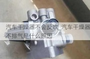 汽车干燥器不会反吹_汽车干燥器不排气是什么原因