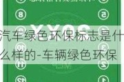 汽车绿色环保标志是什么样的-车辆绿色环保