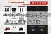 特斯拉积分商城兑换礼品-特斯拉新用户送积分