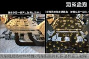 汽车阻尼垫材料特性-汽车阻尼片和保温棉施工教程