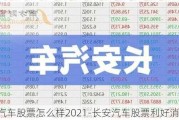 长安汽车股票怎么样2021-长安汽车股票利好消息