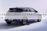 比亚迪海豚2023款实车,比亚迪海豚2023款实车功能介绍