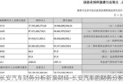 长安汽车财务分析新浪财经-长安汽车的财务分析