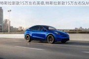 特斯拉新款15万左右英德,特斯拉新款15万左右SUV