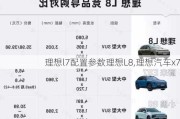 理想l7配置参数理想L8,理想汽车x7