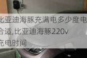 比亚迪海豚充满电多少度电合适,比亚迪海豚220v充电时间