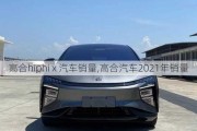 高合hiphi x 汽车销量,高合汽车2021年销量