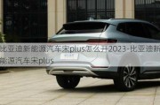 比亚迪新能源汽车宋plus怎么开2023-比亚迪新能源汽车宋plus