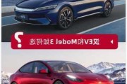 比亚迪汉纯电动2021款和特斯拉,比亚迪汉ev对比特斯拉