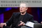 特斯拉ceo埃隆 马斯克比特币-特斯拉老板马斯克买比特币