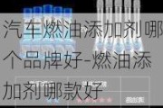 汽车燃油添加剂哪个品牌好-燃油添加剂哪款好