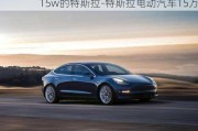 15w的特斯拉-特斯拉电动汽车15万