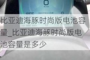 比亚迪海豚时尚版电池容量_比亚迪海豚时尚版电池容量是多少