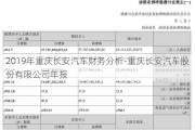 2019年重庆长安汽车财务分析-重庆长安汽车股份有限公司年报