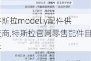 特斯拉model y配件供应商,特斯拉官网零售配件目录