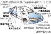 汽车如何防盗追踪-汽车防盗系统怎么防盗