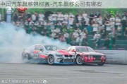 中国汽车飘移锦标赛-汽车飘移公司有哪些