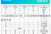 比亚迪海豚2021款_比亚迪海豚参数配置表最新手册