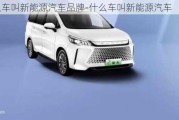 什么车叫新能源汽车品牌-什么车叫新能源汽车