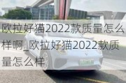 欧拉好猫2022款质量怎么样啊_欧拉好猫2022款质量怎么样