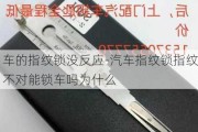 车的指纹锁没反应-汽车指纹锁指纹不对能锁车吗为什么