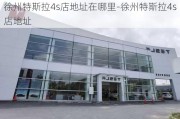 徐州特斯拉4s店地址在哪里-徐州特斯拉4s店地址