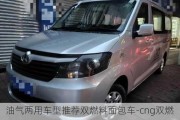 油气两用车型推荐双燃料面包车-cng双燃料汽车面包车