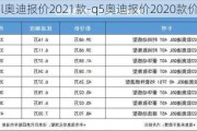 q5l奥迪报价2021款-q5奥迪报价2020款价格2.0t