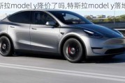 特斯拉model y降价了吗,特斯拉model y落地价