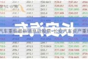 长安汽车重组最新消息后股票-长安汽车资产重组