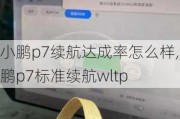 小鹏p7续航达成率怎么样,小鹏p7标准续航wltp