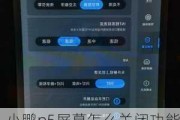 小鹏p5屏幕怎么关闭功能_小鹏p5屏幕怎么关闭功能图标