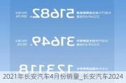 2021年长安汽车4月份销量_长安汽车2024年3月销量