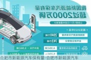 合肥市新能源汽车保有量-合肥市新能源汽车