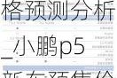 小鹏p5价格预测分析_小鹏p5新车预售价16万起