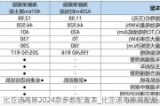 比亚迪海豚2024款参数配置表_比亚迪海豚高配版