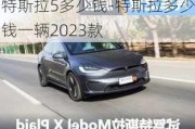 特斯拉5多少钱-特斯拉多少钱一辆2023款