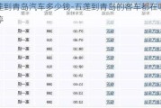 五莲到青岛汽车多少钱-五莲到青岛的客车都在哪个站停