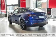 特斯拉model y售价22万,特斯拉modely汽车的价格