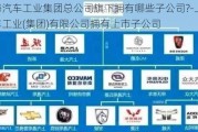 上海汽车工业集团总公司旗下拥有哪些子公司?-上海汽车工业(集团)有限公司拥有上市子公司