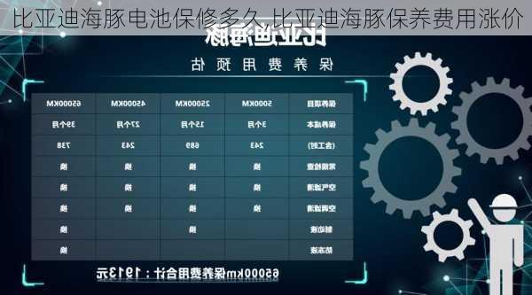 比亚迪海豚电池保修多久,比亚迪海豚保养费用涨价