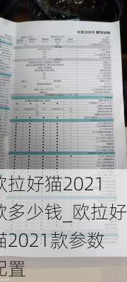 欧拉好猫2021款多少钱_欧拉好猫2021款参数配置