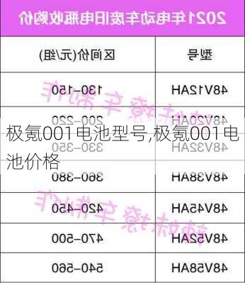 极氪001电池型号,极氪001电池价格