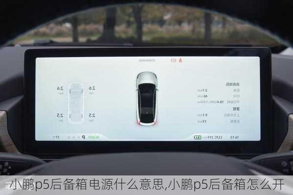 小鹏p5后备箱电源什么意思,小鹏p5后备箱怎么开