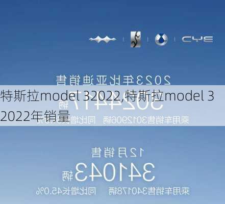 特斯拉model 32022,特斯拉model 32022年销量