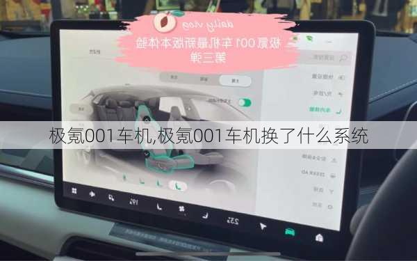 极氪001车机,极氪001车机换了什么系统